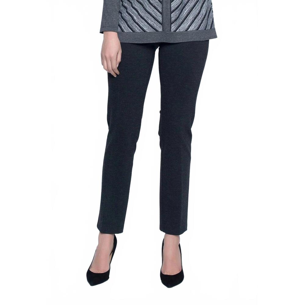 NEW PICADILLY regular pull-on straight leg pants in off white